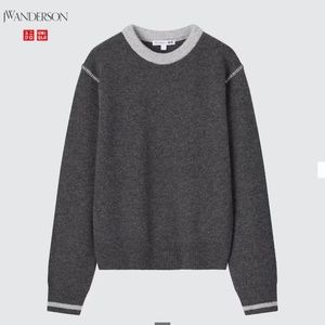 JW Anderson & Uniqlo Premium Lambswool Crew Neck Sweater Size M